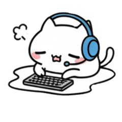 [LINEスタンプ] よわよわ猫 ネガティブまみれ編