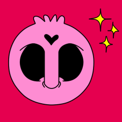 [LINEスタンプ] 【動く♪】071R-3まばたきガイコツスタンプ