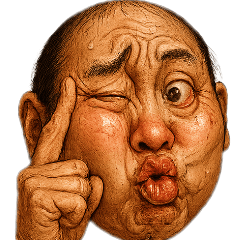 [LINEスタンプ] 表情で全て語れる便利スタンプ(おじさん)