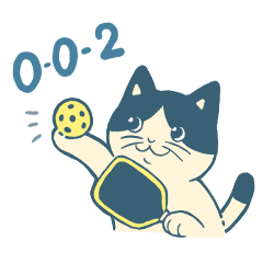 [LINEスタンプ] 楽しいピックルボール 