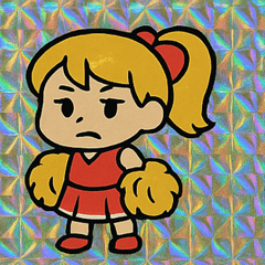 [LINEスタンプ] 爆走レトロ応援娘隊@SFW