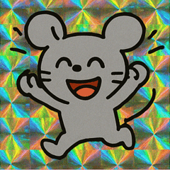 [LINEスタンプ] 昭和レトロねずみ無双@SFW