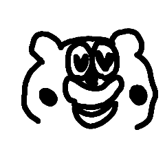 [LINEスタンプ] たらこくちびるのくまさん に