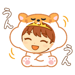 [LINEスタンプ] 幸せ女神ゆかりんマジカルスタンプ