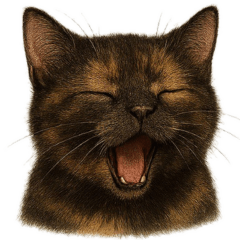 [LINEスタンプ] サビ猫（Sabineko）