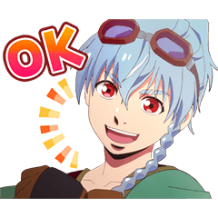 [LINEスタンプ] アニメ『BULLET/BULLET』