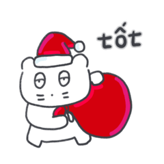 [LINEスタンプ] クリスマス、そしてベベニャン(ベトナム語)