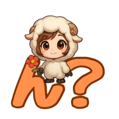 [LINEスタンプ] もふもふ羊♡表情豊かな毎日スタンプ