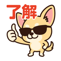 [LINEスタンプ] イキリ犬
