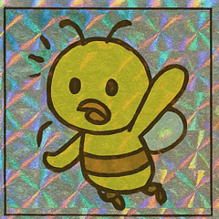 [LINEスタンプ] ハチ神兵団刺突録@SFW