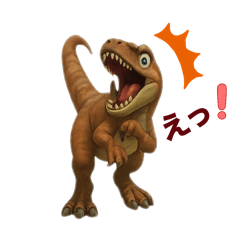 [LINEスタンプ] いろんな恐竜たち