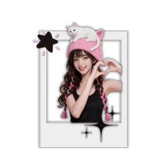 [LINEスタンプ] にゃんこ少女ポラロイド – スタンプ