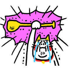 [LINEスタンプ] がんばれ！SUP ベビメンタルCAT