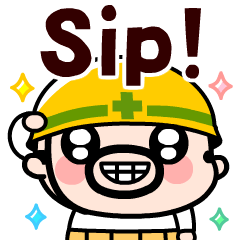 [LINEスタンプ] 飛び出す！インドネシアおやじ君
