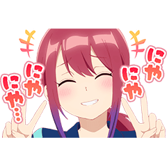 [LINEスタンプ] TVアニメ『ばっどがーる』第2弾
