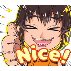 [LINEスタンプ] オモシロウーマンズ