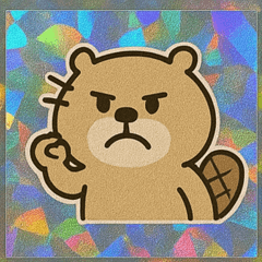 [LINEスタンプ] 暴走ビーバー銀歯伝説@SFW