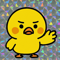 [LINEスタンプ] ぴかぴかヒヨコ団@SFW