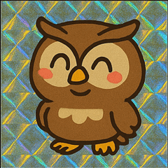 [LINEスタンプ] てかてかふくろう語録@SFW