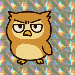 [LINEスタンプ] ふくろうホロばくれつ伝@SFW