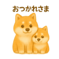 [LINEスタンプ] 柴犬の日常25