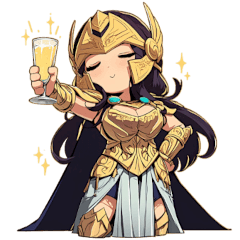 [LINEスタンプ] リラックスしたギリシャの神2