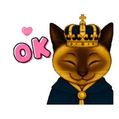 [LINEスタンプ] 猫王子ルカ fetchpriority=high