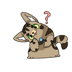 [LINEスタンプ] 猫のスタンプ アメショ