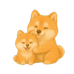 [LINEスタンプ] 柴犬の日常会話24