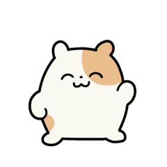 [LINEスタンプ] 3秒ハムスター