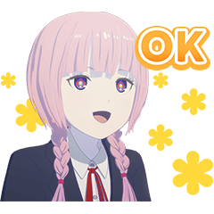 [LINEスタンプ] TVアニメ『神椿市建設中。』