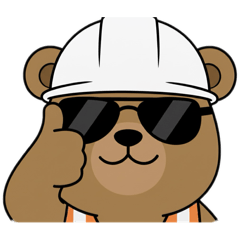 [LINEスタンプ] 空港で働くもこもこまる