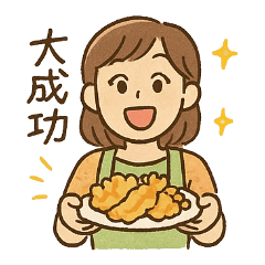 [LINEスタンプ] 料理女子の毎日使える日常会話スタンプ