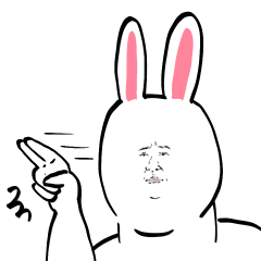 [LINEスタンプ] 超ウサギスタンプ