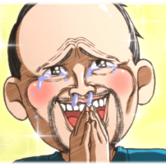 [LINEスタンプ] ピカひげおやじぃ