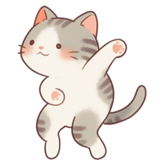 [LINEスタンプ] のびのび自由な猫ちゃんスタンプ