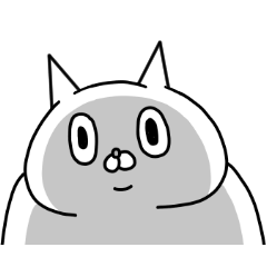 [LINEスタンプ] 全力ねこ無気力編