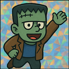 [LINEスタンプ] フラきら怪電人伝説@SFW