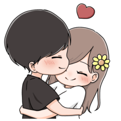 [LINEスタンプ] かっぷる⑤