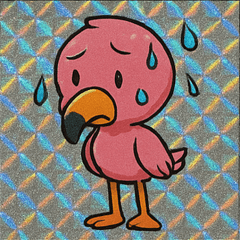 [LINEスタンプ] ホロきらフラミン音頭@SFW