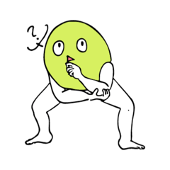 [LINEスタンプ] 美脚豆's