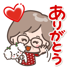 [LINEスタンプ] 素敵シニア【ありがとうがいっぱい】10