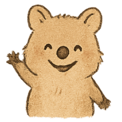 [LINEスタンプ] クオッカQokiのまいにち