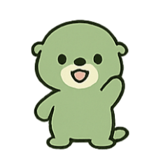 [LINEスタンプ] 抹茶ラッコ日常