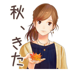 [LINEスタンプ] オトナ女子の秋★きれいめ毎日