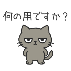 [LINEスタンプ] しょっぱい塩ねこ