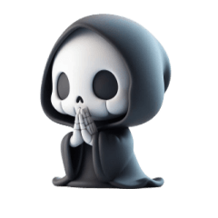 [LINEスタンプ] 面白くて魅力的な死神