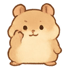 [LINEスタンプ] もちもちハムスターMochi Hammyのまいにち