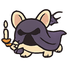 [LINEスタンプ] ミバ ハロウィン ナイトパトロール