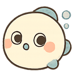 [LINEスタンプ] ぷぷふぐ日常